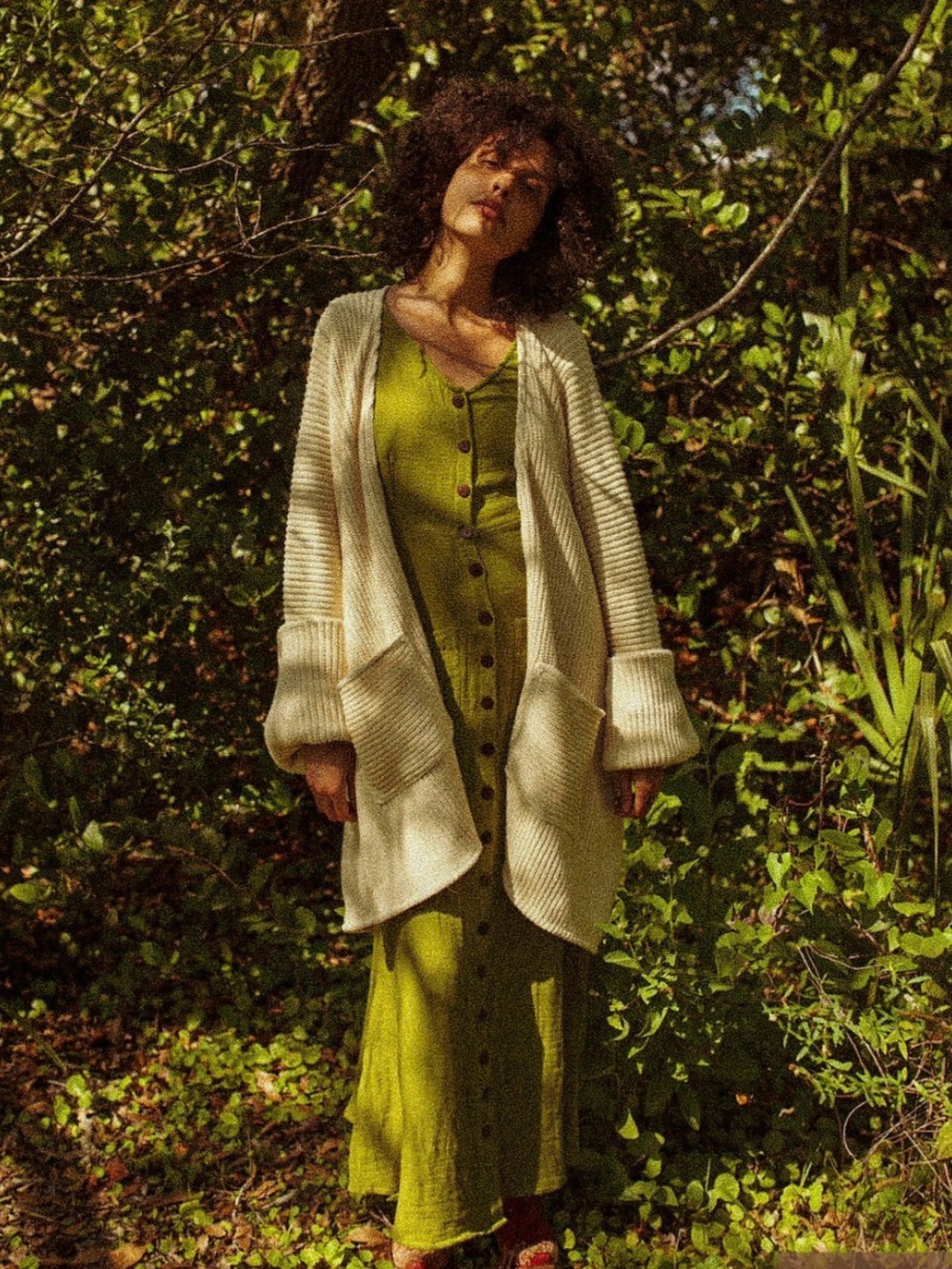 Meadow Organic Cotton Bamboo Button Dress